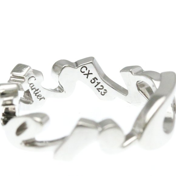 CARTIER 18k Silver Ring - Picture 5 of 9